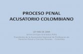 Proceso Penal Acusatorio Colombiano - mpfn.gob.pe · cepeda espinosa) –ministerio pÚblico 3. etapas noticia criminal denuncia querella oficio peticiÓn especial indagaciÓn preliminar