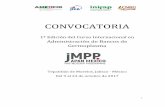 CONVOCATORIA - Juntos Cooperamos · mejoramiento de procesos, además de complementación de fortalezas. El Centro Nacional de Recursos Genéticos (CNRG ... relacionados con su quehacer