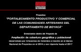 Presentación de PowerPoint · desarrollado por Artesanías de Colombia e inscrito en el Banco ... PRESENTACION Prevención de ... en su nivel de ruido. 2. Efectuar un mantenimiento