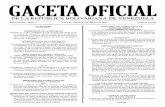 PRESIDENCIA DE LA REPÚBLICA - ghm.com.ve · Que nuestra Carta Magna, ... VLADIMIR PADRINO LÓPEZ. Viernes 17 de febrero de 2017 GACETA OFICIAL DE LA REPÚBLICA BOLIVARIANA DE …
