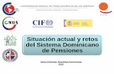Situación actual y retos del Sistema Dominicano de …white.lim.ilo.org/.../dic2010/sistemadominicanodepensionesl.pdf · Esta ley fue modificada por la 1896 que crea la Caja Dominicana