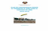 PLAN DE CONTINGENCIA FRENTE AL FENÓMENO … de... · El Plan de Contingencia Frente al Fenómeno El Niño 2015-2019 de la Municipalidad Metropolitana de Lima, plantea la respuesta