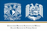 Presentación - UNAM 2018 · proactiva Consenso Reunión Interclaustro 17de junio de 2015. Duración Programa Académico Licenciatura en Trabajo Social ... Enfoque social de la salud