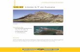 LIG 43 Límite K/T en Zumaia - … · Interés secundario El entorno del límite K/T permite también ver las series Flysch de Cretácico superior y el ... El límite Cretácico-Terciario