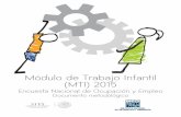Módulo de Trabajo Infantil (MTI) 2015internet.contenidos.inegi.org.mx/contenidos/Productos/prod_serv/... · El Módulo de Trabajo Infantil (MTI) 2015 tiene como objetivo prin- cipal