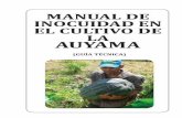 MANUAL DE INOCUIDAD EN EL CULTIVO DE LA AUYAMA€¦ · 4- Manual de Inocuidad en el Cultivo De La Auyama mejorar la actividad agrícola en general y muy particular los cultivos objetos