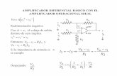 AMPLIFICADOR DIFERENCIAL BÁSICO CON EL AMPLIFICADOR ... · * Hacer el diagrama circuital completo del amplificador diferencial con el programa de simulación utilizando el modelo