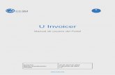 U Invoicer. Manual de usuario - bilbao.eus · Manual de usuario del Portal Creación Última Actualización Versión 24 de abril de 2014 1 de junio de 2017 1.1 . U Invoicer. Manual