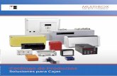Catálogo de Productos - es.multi-box.com · 12 Cajas Perfil DELTA-BOX 14 Cajas de Teclado TAST / MINI-TAST 16 Cajas de Panel Integrable MBAS 18 Cajas para Tarjeta Mini MBAL ... •
