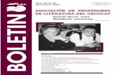En este número - aplu.org.uy · ASOCIACIÓN DE PROFESORES DE LITERATURA DEL URUGUAY EDITORIAL El verano se aproxima y con él el descanso y el esparcimiento. Después de un año
