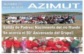 AZIMUT - Grupo Scout Santa María del Pilar · medio y es un buen momento para pensar en lo que hemos hecho, en lo que deberíamos haber hecho y en lo que podemos hacer todavía,