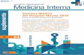 Semana Médica del Hospital Maciel 2016 suplemento€¦ · esplenomegalia, ictericia y elementos de insuficiencia hepatocítica. ... son los procesos más frecuentemente asociados