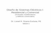 Diseño de Sistemas Eléctricos I: Residencial y Comerciallorama/Week5.pdf · Diseño de Sistemas Eléctricos I: Residencial y Comercial (Viviendas multifamiliares ... – (2)- 2