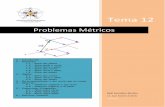 Problemas Métricos - Ayuda a estudiantes de ESO ...selectividad.intergranada.com/.../Clase/Tema_12_P_metricos.pdf · Abordaremos en esta unidad problemas de éste último tipo. Desde