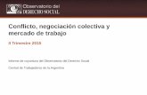 Conflicto, negociación colectiva y mercado de trabajoobderechosocial.org.ar/docs/inf_trim_2_2015.pdf · Conflicto, negociación colectiva y mercado de trabajo II Trimestre 2015 Informe