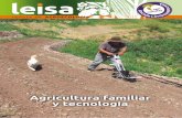 Agricultura familiar y tecnología - leisa-al.org · Estimados lectores Contenido leisa revista de agroecología se difunde digitalmente y la gran mayoría de nuestros lectores son