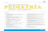 Revista Española de Clínica e Investigación - seinap.es · 234 Aneurisma micótico de aorta en lactante con trasposición de grandes vasos N. Ramos Sánchez, H. Pian, M. Cazzaniga