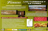 urberas LA TURBA - turberas.files.wordpress.com · La turba es materia orgánica muerta que consta de 90 % de agua y 10% de restos de plantas (briófitos, líquenes, plantas herbáceas,