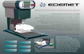Celda de Flotación Automatizada EDEMETid30]3.pdf · La Celda de Flotación de Laboratorio EDEMET está diseñada para reducir al máximo los errores de reproducibilidad, producto