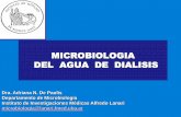 MICROBIOLOGIA DEL AGUA DE DIALISISecaths1.s3.amazonaws.com/ebcunne/380267211.De Paulis Aguas de... · MICROBIOLOGIA DEL AGUA DE DIALISIS Dra. Adriana N. De Paulis Departamento de