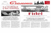 Página 2 Fidel - granma.cu · de la Alianza Bolivariana para los Pue blos de Nuestra América y el mecanismo de cooperación ener-gética Pe trocaribe, iniciativas de ... supervivencia
