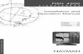 FISH4200 manual (En+Sp+Po) - Navman Marine · 5-5 Conexión del FISH 4200 a otros instrumentos ... VIOLACIÓN DE LA LEY. Idioma Rector: Esta declaración, los manuales de instrucciones,