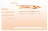 Manual de instalación ADS PUNTO DE VENTAads-veracruz.com.mx/archivero/Instaladores/Manuales/MANUAL DE... · Dar clic derecho sobre el archivo y seleccionar Ejecutar como Administrador.