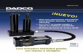 97/23/EC CONFORMIDAD LLeva actuadora hidráulica …spanish.dadco.net/wp-content/uploads/sites/6/2013/... · libres de defectos de manufactura o de materiales, por un periodo de un