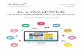 EL e-CUALITATIVO - El punto de encuentro de tu …€¦ · Oportunidades del e-cualitativo para el marketing ... online en las investigaciones de mercado y sociales. PROGRAMA Martes,