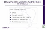 Presentación de PowerPoint - SEMERGEN | Sociedad …€¦ · PPT file · Web view2016-03-01 · Curva volumen-tiempo Tratamiento escalonado en la EPOC Seguimiento del paciente EPOC