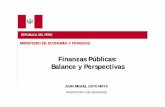 REPUBLICA DEL PERÚ - PEP · 2/ Corresponde a los ingresos del Tesoro Público, deducidos las comisiones de recaudación y servicios bancarios. ... FONCOMUN e Impuestos Municipales.