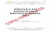 PROYECTO EDUCATIVO INSTITUCIONAL PEI - …fundetec.edu.co/wp-content/uploads/2014/06/DA-DE-002-PEI.pdf · El Proyecto Educativo Institucional- PEI, a través de la definición de