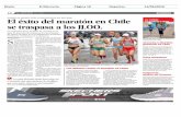 Diario El Mercurio Página 10 Deportes 11/05/2016 · llanca, desafío de 20 kilómetros que atravesará bosques, caminos de ... Piensa que el maratón de Santiago con- voca a cerca