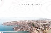 Grandes olas en puertos - comunidadandina.org · costa pacífica se realizó un inventario de los principales puertos y ciudades (Mapa ... las de mayor población son Chimbote, ...