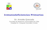 Inmunodeficiencias Primarias - FILIAL ACONCAGUAaconcagua.sochipe.cl/subidos/catalogo3/idp_los_andes2012.pdf · • La mayoría de los enfermos tienen Inmunidad Celular, función fagocítica