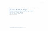 SISTEMA DE GENERACIÓN DE BOLETAS - … · GENERACIÓN DE BOLETAS Manual del usuario Realizado por Hinet Sistemas S.R.L.  – (5411) ... 37 4.7.1 Liquidaciones ...