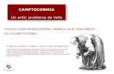 CAMPTOCORMIA - Acadèmia de Ciències Mèdiques i de … · Brodie CAMPTOCORMIA. Historia ... Longitudinal amb pacients diagnosticats clínicament de camptocormia diagnosis of camptocormia