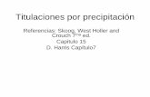 Titulaciones por precipitación - Qu mica Anal ticaanalitica.qi.fcen.uba.ar/teoricas/volumetrias_precipitacion_2015_1.pdf · Punto final método de Volhard + ( ) Precipitación del