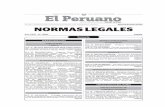Publicacion Oficial - Diario Oficial El Peruano · el peruano 530304 martes 19 de agosto de 2014 organismos tecnicos especializados comision de promocion del peru para la exportacion