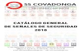 CATÁLOGO GENERAL DE SEÑALES DE SEGURIDAD … COVADONGA … · Señalización de seguridad y protección laboral ... a señalización de vías de evacuación y de indicativos de