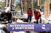 AF folleto-actividades-primavera-2010:Maquetación 1 · Salidas a escalar (curso) La escalada en roca es una de las actividades más excitantes y divertidas en el medio natu- ...
