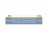Manual de Usuario Sistema de Asociaciones de Padres de Familiapsocial.edugem.gob.mx/psocial/wp-content/uploads/2016/09/Manual-d… · Sistema de Asociaciones de Padres de Familia