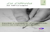 La Libreta - gobiernodecanarias.org · El siguiente mapa conceptual refleja la complejidad de la se- cuencia didáctica a través de las diferentes tareas que se han llevado a cabo