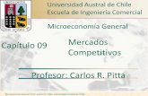 Universidad Austral de Chile Escuela de Ingeniería … 0… · Capítulo 9: El análisis de los mercados competitivos Esbozo del capítulo La evaluación de las ganancias y las pérdidas