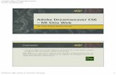 Adobe Dreamweaver CS6 –Mi Sitio Webbuonarroti.edu.pe/aula_virtual/descargas/computacion/secundaria/4/... · Reglas horizontales ... la página web, este título de la página web