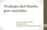Trabajo del Duelo por suicidio - coepsique.orgcoepsique.org/wp-content/uploads/2011/12/Duelo-por-Suicidio.pdf · El proceso de duelo ... - Puede llevar a la depresión o al suicidio
