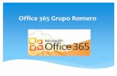 Office 365 Grupo Romero - itccperu.comitccperu.com/foro/wp-content/uploads/2016/07/Office-365-Gromero.pdf · Diving Peru entre otras, el procedimiento es crear cuentas de red en dominio