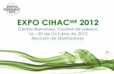 EXPO CIHAC 2012 - disenodestand.files.wordpress.com · manteles, cortinas, paja, planta artificiales, etc. debe ... cumpla con el Reglamento de EXPO CIHAC 2012, tanto en diseño como