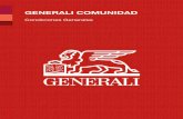 GENERALI COMUNIDAD - Seguros-comunidades.com · de Reclamaciones de la Dirección General de Seguros y Fondos de Pensiones, cuya dirección es: Paseo de la Castellana, 44 28046- MADRID