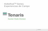 HolloRodTM Series Experiencias de Campo - Bienvenidos a la ... · Accesorios . Tesa-Rods Tenaris ... Giro 35 8 V Giros de la sarta ... La producción pasa a través del interior de